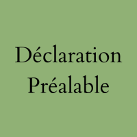 Déclaration Préalable(1)