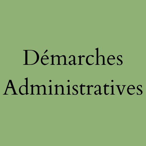 Démarches Administratives
